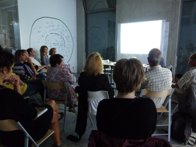 Matrice2014,courants faibles, 11 septembre2014, espace d'art de Nanterre